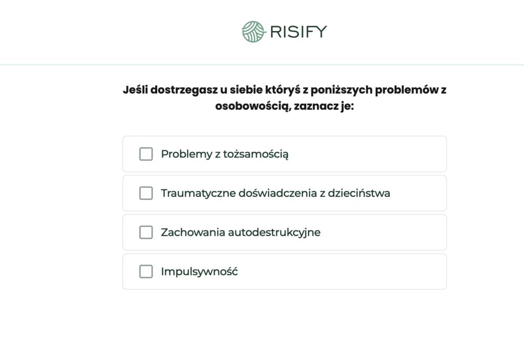 dobór terapeuty online w risify